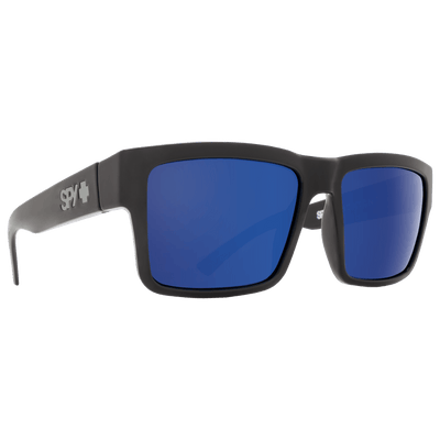 SPY MONTANA Polarized Sunglasses, Happy Lens - Dark Blue 